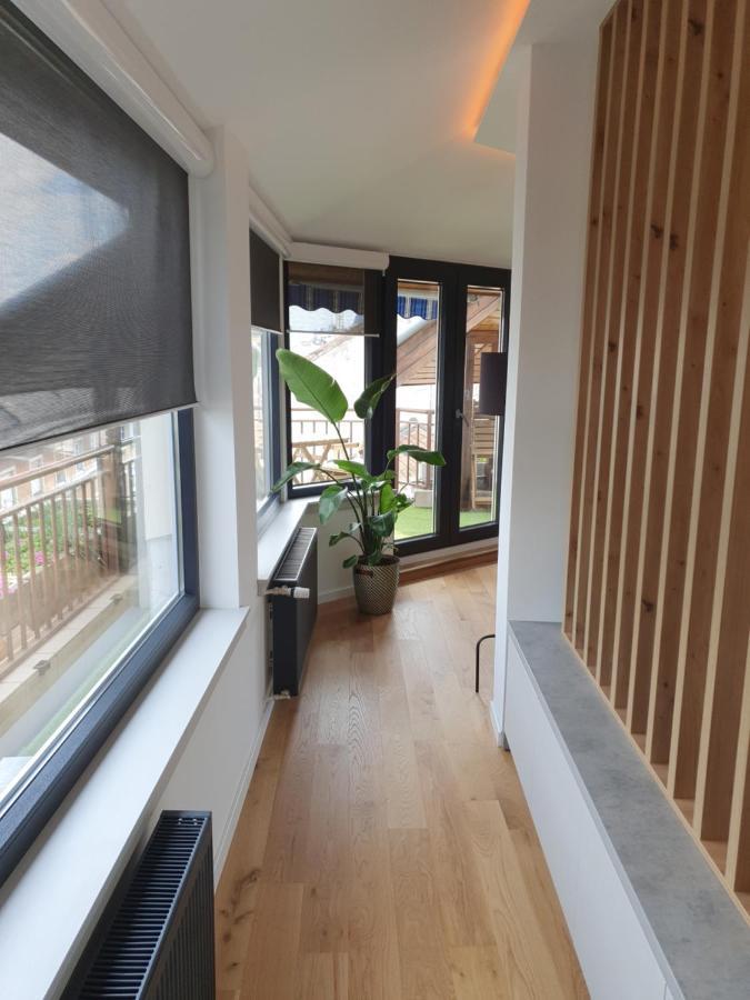 Modern Top Floor Loft With Balcony Budapest Eksteriør bilde